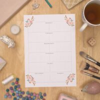 Weekly Rhythm & Planner Printables - Image 2