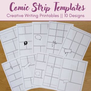 Comic Strip Templates: 10 Designs