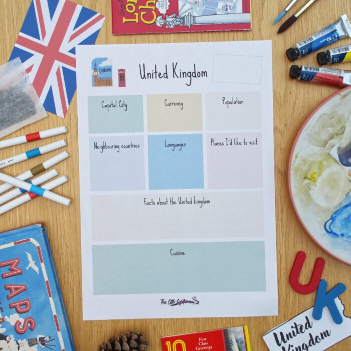 United Kingdom (UK) Unit Study
